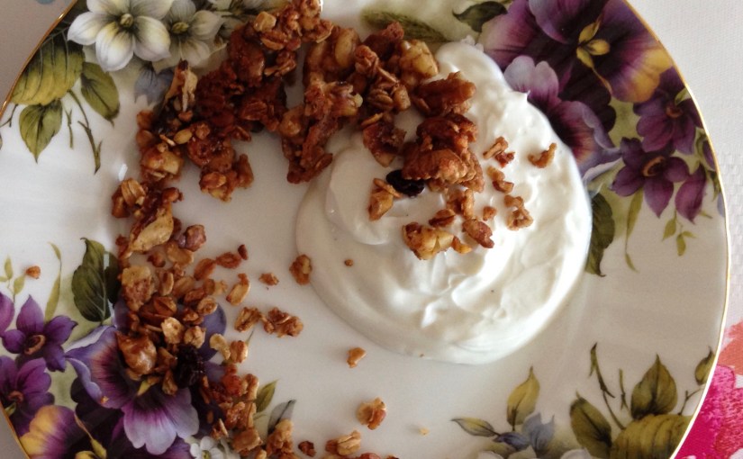 NUTTY GRANOLA RECIPE